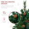 Best Choice Products Set of 2 24.5in Outdoor Pathway Christmas Trees Decor w/ LED Lights
